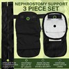 Nephrostomy Tube and Drainage Bag Cover (Black)
