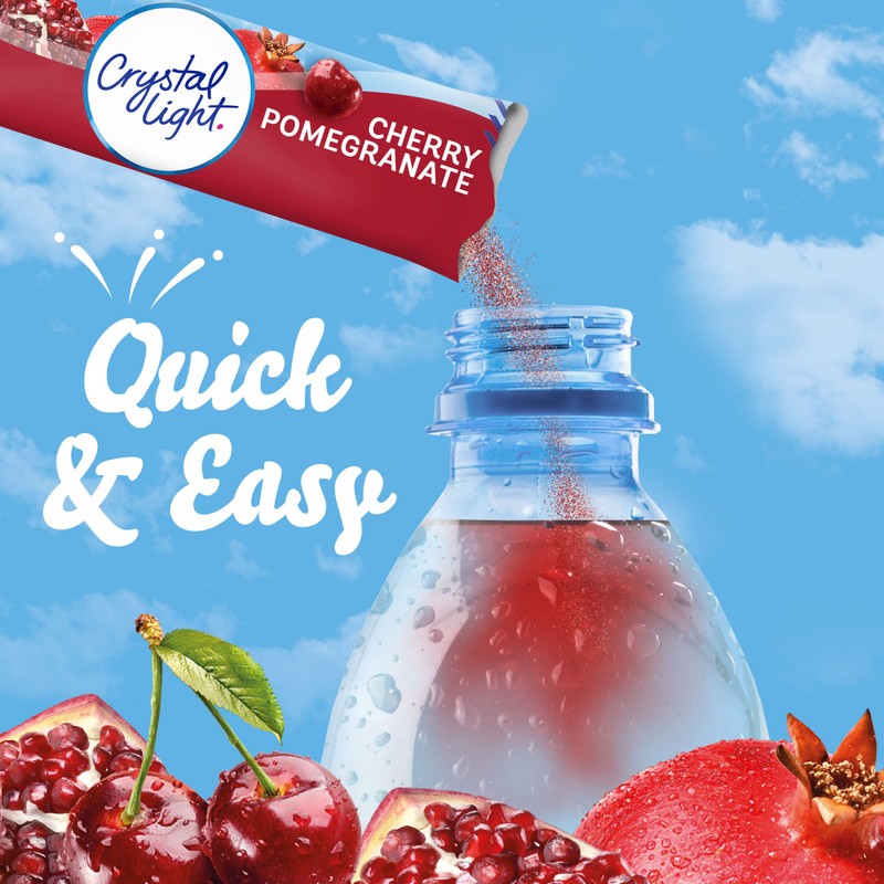 Crystal Light Cherry Pomegranate Naturally Flavored with other natural flavor