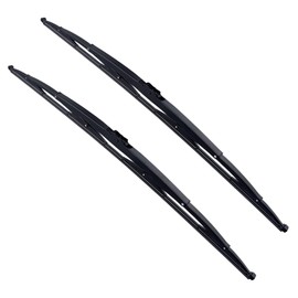 PARRATI® Windshield Wiper Blades Replacement for Motorhome and Bus Car Mount Heavy Duty RV Window Wipers,Wide Saddle Installation-28 Inch(Set of 2)