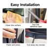 D Shape Rubber Seal Strip,3/4" Large Door Weather Stripping Self-Adhesive