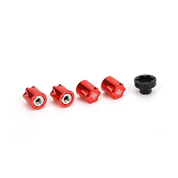 RC Wheel Rim, 4 PCS M4 Wheel Rim Center Cap