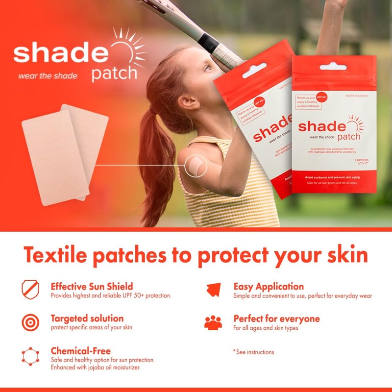 Sunscreen Sun Patch – Skin UV Shade Patch UPF 50+