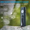 Trustfire X3 Rechargeable EDC Flashlight 1050LM Magnet Red or UV