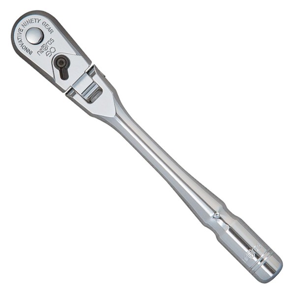 KTC nepros 1/4" sq. Ratchet Handle (90-Tooth Flexible Type)