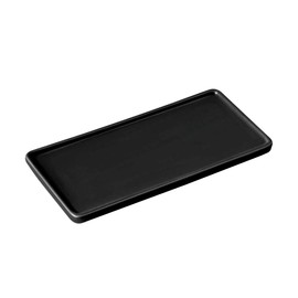 Bandeja flotante para fregadero de baño, bandeja de cerámica para cocina, bandeja de vela pequeña, organizador rectangular para joyas, toallas, velas, jabón, decoración, tina, cocina, baño, inodoro,