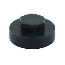 HEX TEK Roofing Screw CLADDING CAPS - 16mm or 19mm Coverage / 8mm Recess (PK 100) (Anthracite, 19mm)