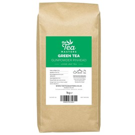 The Tea Masters Loose Leaf Tea - Green Tea - Gunpowder Pinhead (1x1kg)