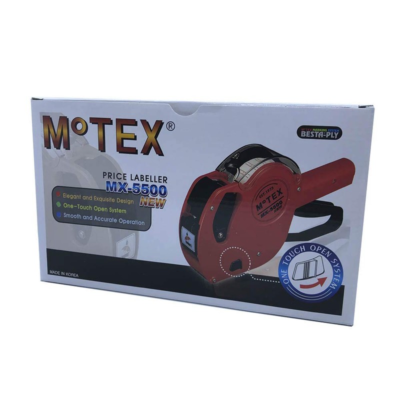 Original MoTEX© MX-5500 Price Gun Professional Euro (1 Line, 8