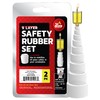 Ner Mitzvah Safety Rubber Set for Oil Candle Cups -