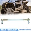 X AUTOHAUX 2pcs M8 160mm Steering Tie Rod for 50cc
