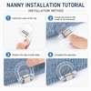 10 Pack Adjustable Pants Hem Clips for Length No Sew