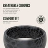 Groove Life Kryptek Typhon Camo Silicone Ring Breathable Rubber Wedding