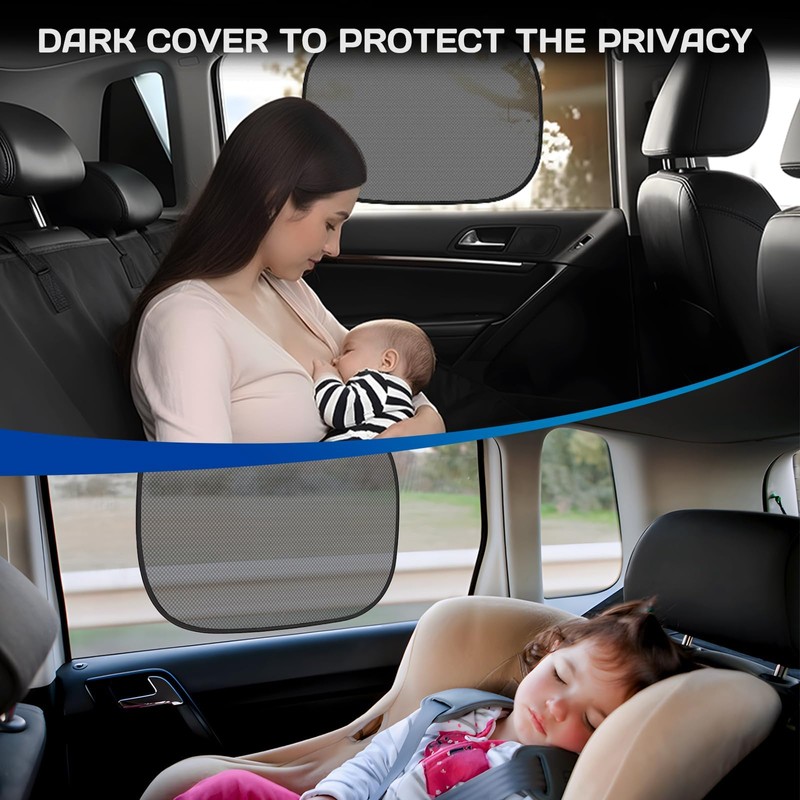 for Honda Accord 2018-2022 Car Window Shades, 8pcs Privacy Sun