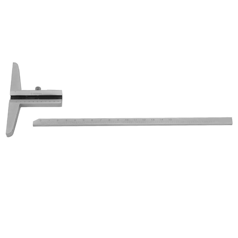 0‑150mm Depth Vernier Caliper 0.02mm Accuracy Gauge Instrument Ruler Depth