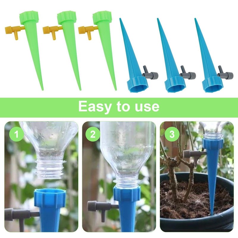 24-Piece Plant Waterer, Automatic Irrigation Device, Plant Drip Irrigation System,