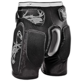Black Crevice, unisex protective shorts, black, BCR035683, black, l
