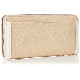 Anna Sui Serpan 316111-69 Women's Round Long Wallet, Gold, gold