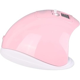 Lámpara LED UV para Uñas SUN, 48W, Pantalla Digital, 2 Colores Disponibles (Rosa)