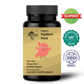 Heroot Psyllium Husk Supplement (Pack of 60)