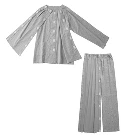 Siomlana Men's Tear away Surgery Recovery Suit,Paralyzed Bedridden Patient Clothing,Fully Open Post Surgery Suit, Comfortable Pajamas for Fracture or Surgery Patients(Gray,2XL)