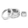 4Pcs A/C Knob Ring Trim Volume Adjuster Decor Fit for