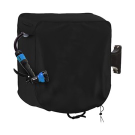 UOIENRT Garden Wall-mounted Hose Reel Cover, Protect Garden Hose Reel (24"L x18"Wx24H")