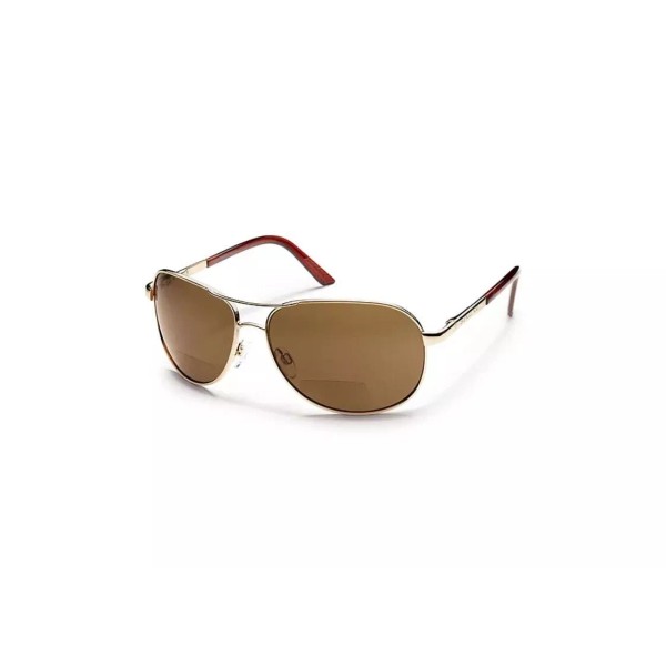 SUNCLOUD Aviator Readers / Bi Focals -NEW- Polarized- Sleeve Aviator