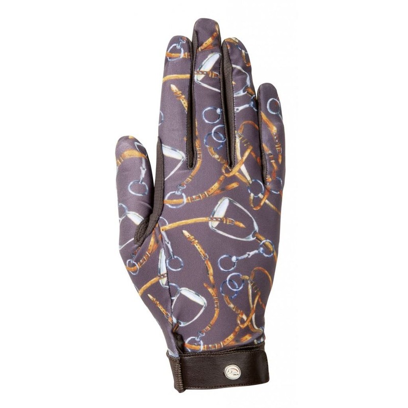 HKM Allure Gloves Dark Brown L