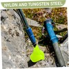 Kisangel Outdoor Hiking Accessories Trekking Pole Replacement Tips Tungsten Steel
