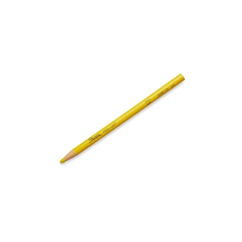 Marcador de cera amarillo Sharpie 12 piezas