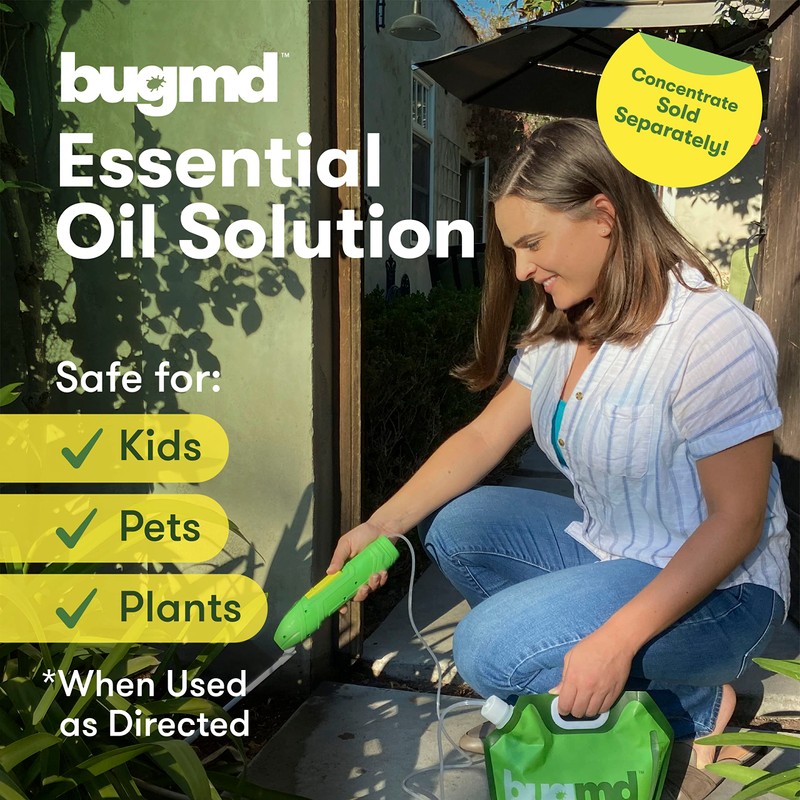 BugMD Pest Blaster Reusable Mixing Pouch & Automatic Sprayer -