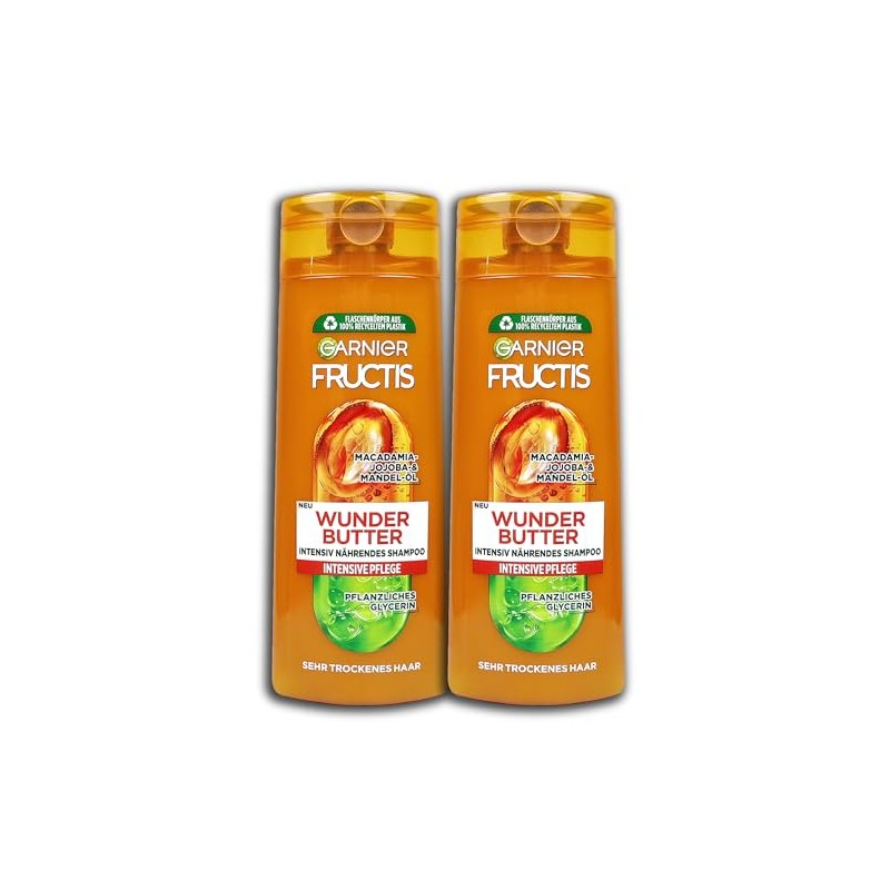 2 er Set Fructis Wunder Butter Kräftigendes Shampoo 2 x