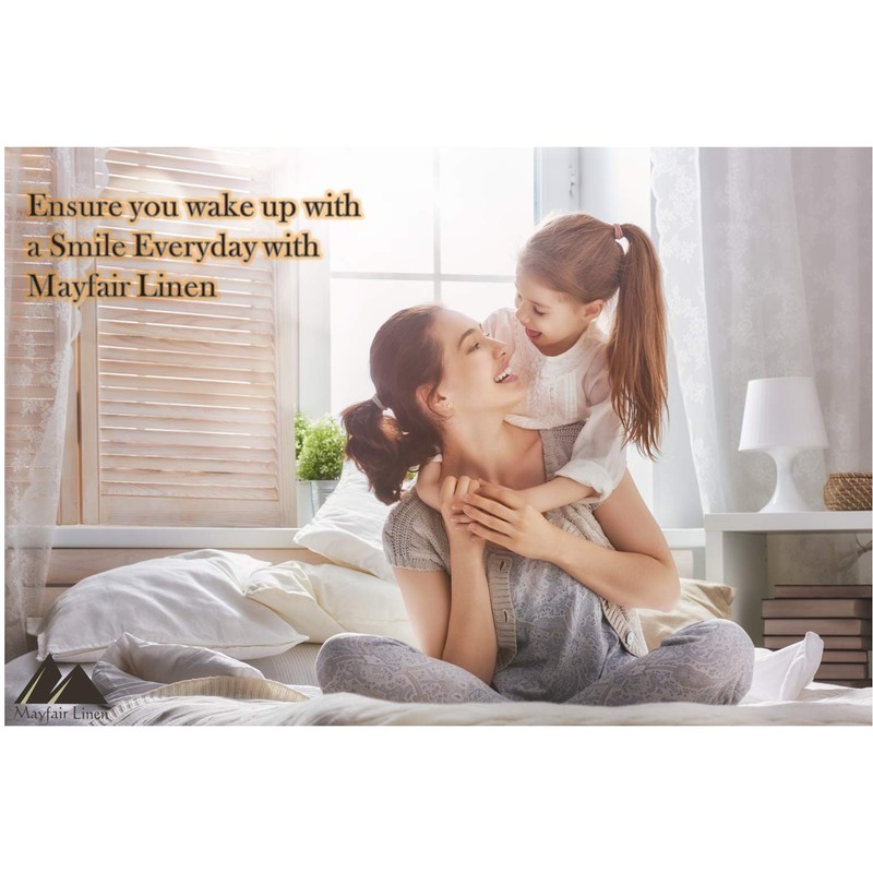 Pure Egyptian California King Size Cotton Bed Sheets Set (Cal