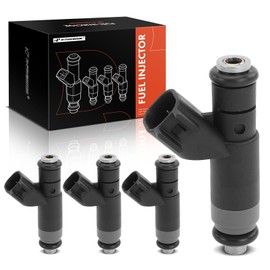 A-Premium - Inyectores de combustible compatibles con Chrysler Sebring 2005-2006, PT Cruiser 2004-2010 y Dodge Caravan 2004-2007, Neon 2004-2005, Stratus, SX 2.0, 2.0L 2.4L, juego de 4, repuesto #