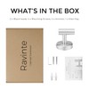Ravinte Towel Hooks 2 Pack - Brushed Nickel Bathroom Wall