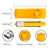 ABLAZE 4GB USB Flash Drive 5 Pack, USB 2.0 Thumb
