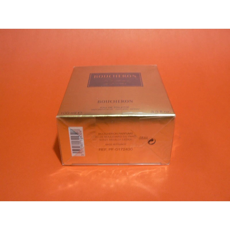 Boucheron VINTAGE BOUCHERON LA COLLECTION DU JOAILLIER 3.3oz 100ml EAU
