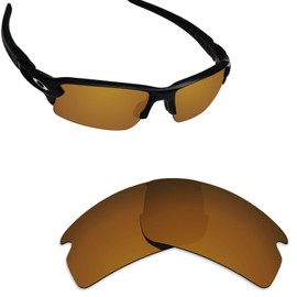 Alphax Flare Gold Polarized Replacement Lenses for Oakley Flak 2.0 OO9295