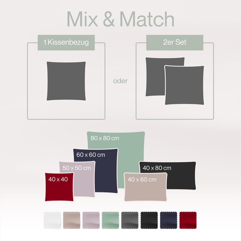 Blumtal Mako Cotton Satin Bed Linen Sets