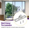 SATUY 2 Pcs Sliding Door Keepers, 304 Stainless Steel Sliding