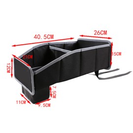 TongSheng Car Seat Organizer and Storage,Car Seat Storage Bag Compatible with Toyota Supra GR A90 A91 MK5 2018 2019 2020 2021 2022 2023 2024 (Black)