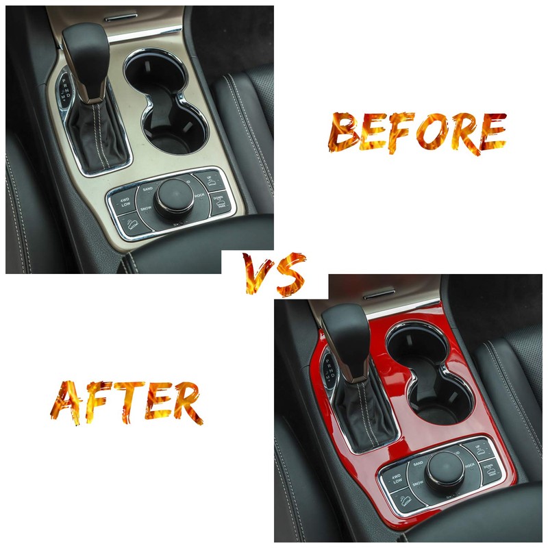 JeCar - Kit de molduras interiores para Jeep Grand Cherokee