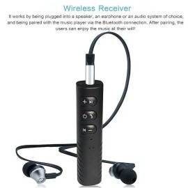 Unbranded 3.5mm wireless Receiver Handsfree Adapter bluetooth 5.0 receiver for car 99-33
