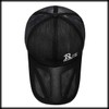 White Fang CA583 Mesh Cap, English Letters, Brim Hat, Sports,