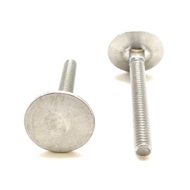 (5) 5/16-18x2-1/2 Stainless Steel Elevator Bolt Square Neck (1-3/16 Diameter Head) 18-8