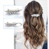6 Pcs Rhinestone Hair Clip, Rhinestone Barrettes for Women, Elegant