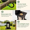 Square Crow Feeder - Hanging Whole Peanut Bird Feeder, Durable