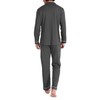 DAVID ARCHY Men's Long Soft Cotton Pyjamas with Pockets and