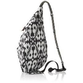 KAVU Mini Rope Sling Pack with Adjustable Rope Shoulder Strap, Ink Blot