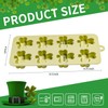 Dootafy Shamrock Chocolate Molds, 2 Pack Silicone Dessert Mold, St.
